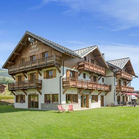 Chalet-Hotel Le Beausoleil, The Originals Relais Fontcouverte-la-Toussuire Экстерьер фото