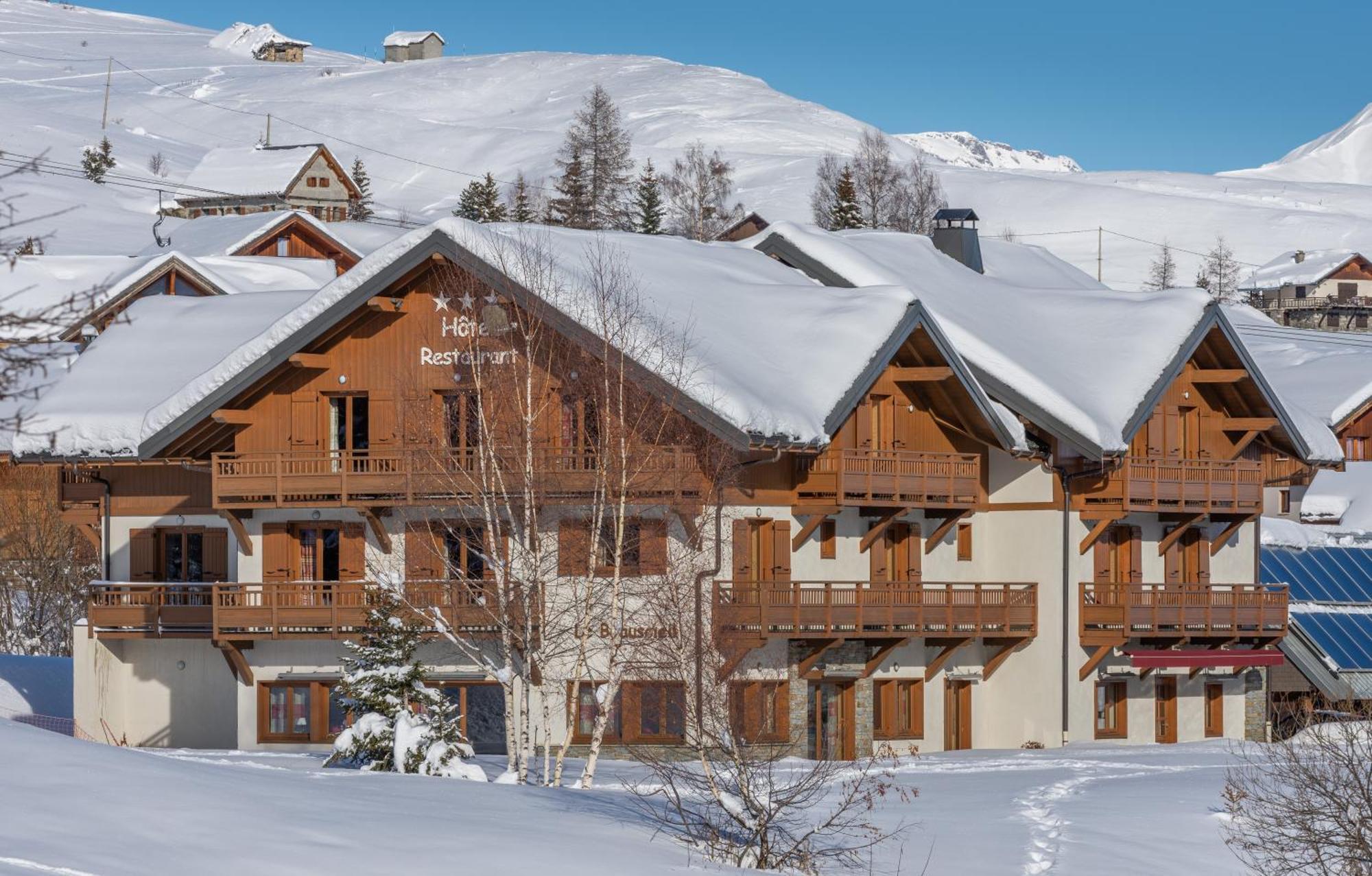 Chalet-Hotel Le Beausoleil, The Originals Relais Fontcouverte-la-Toussuire Экстерьер фото