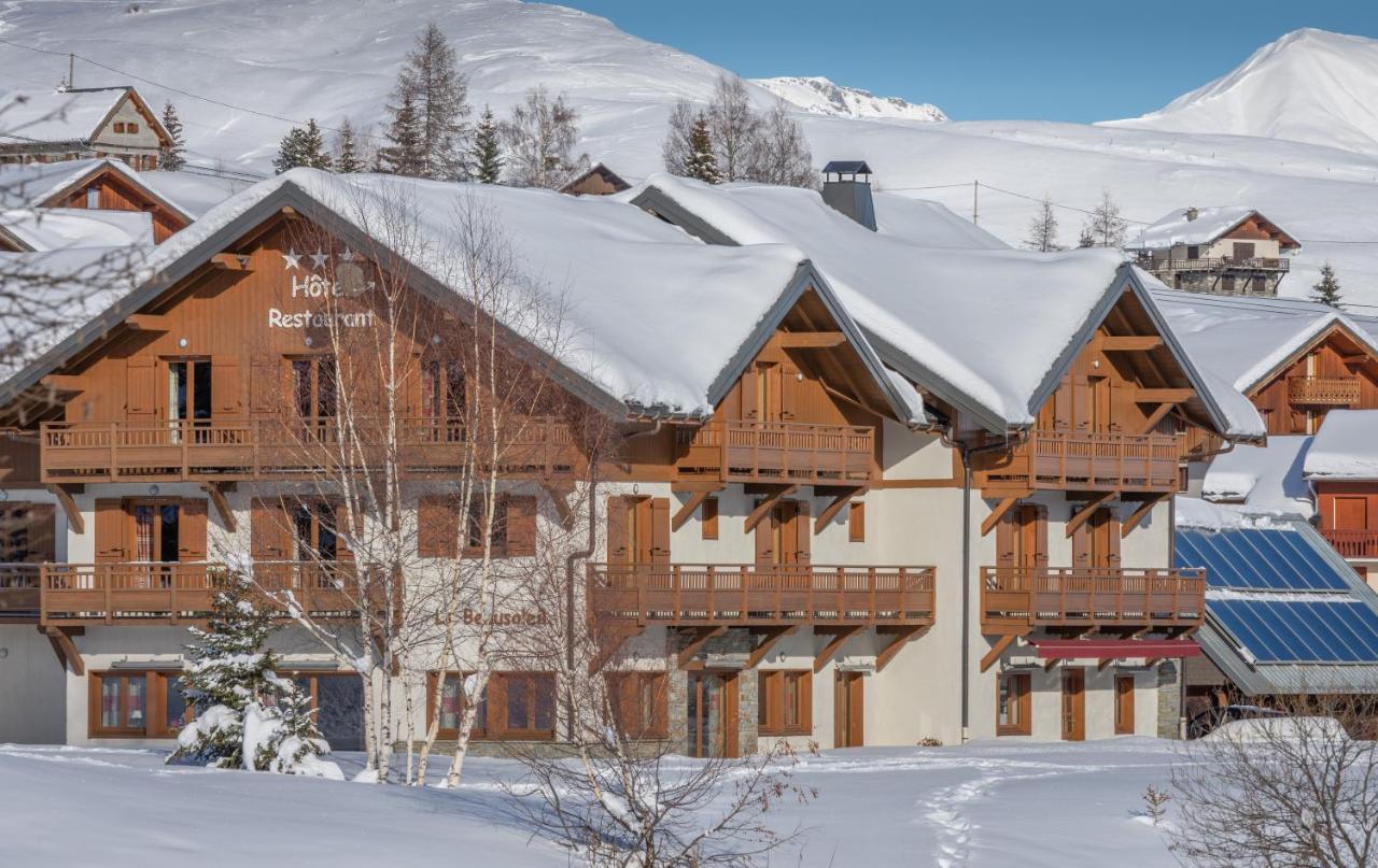 Chalet-Hotel Le Beausoleil, The Originals Relais Fontcouverte-la-Toussuire Экстерьер фото