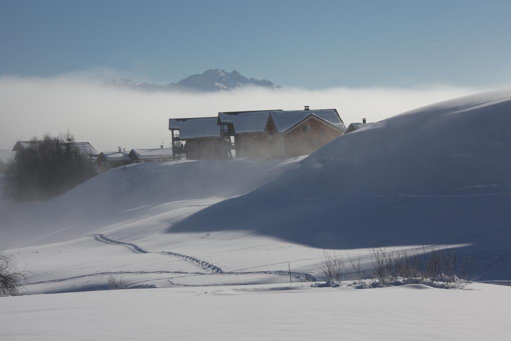 Chalet-Hotel Le Beausoleil, The Originals Relais Fontcouverte-la-Toussuire Экстерьер фото