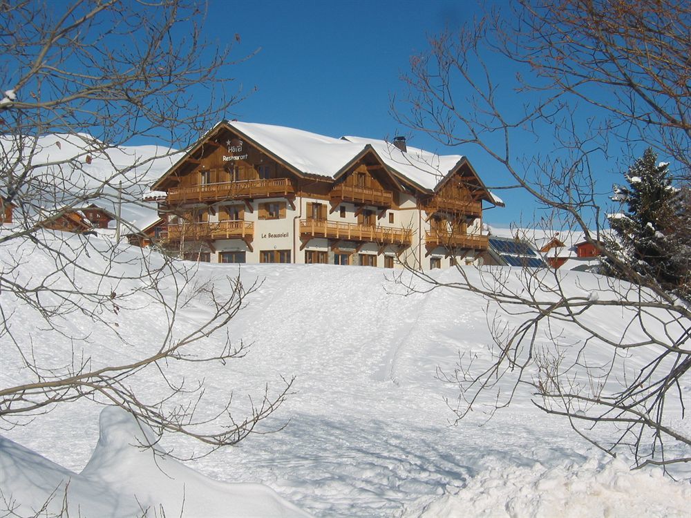 Chalet-Hotel Le Beausoleil, The Originals Relais Fontcouverte-la-Toussuire Экстерьер фото