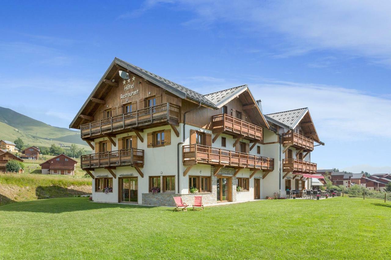 Chalet-Hotel Le Beausoleil, The Originals Relais Fontcouverte-la-Toussuire Экстерьер фото